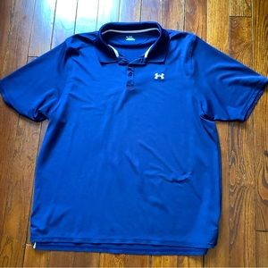 Blue polo by Under Armour